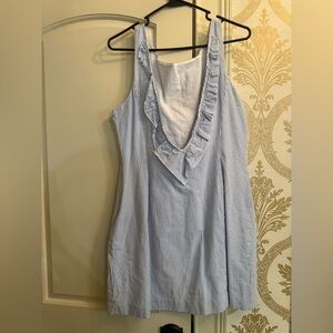 Southern Tide Blue and White Dress